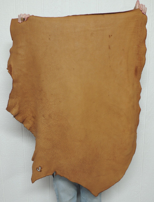 Buffalo Leather - Full Grain - Acorn Brown - 6-7 oz. - 10.5 Square Feet (Hide #1-36)