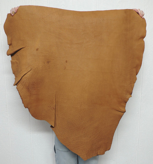 Buffalo Leather - Full Grain - Acorn Brown - 5-6 oz. - 9.75 Square Feet (Hide #1-26)