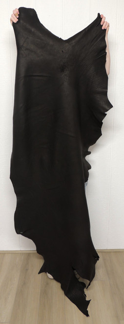 Buffalo Leather - Full Grain - Black - 6-7 oz. - 19.5 Square Feet (Hide #1-150)
