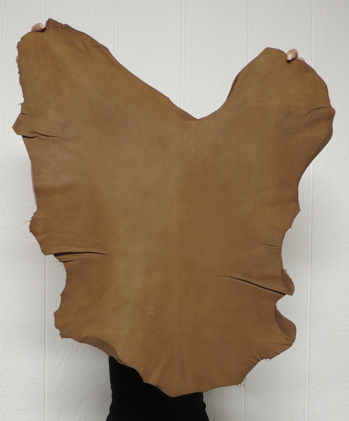 Buckskin Leather - Grain - Saddle - 2-3 oz. - 3.75 Square Feet (Hide #3-6)