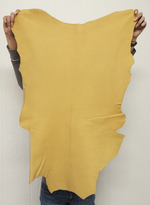 Buckskin Leather - Full Grain - Smoke - 3-3.25 oz. - 4.25 Square Feet (Hide #1-32)