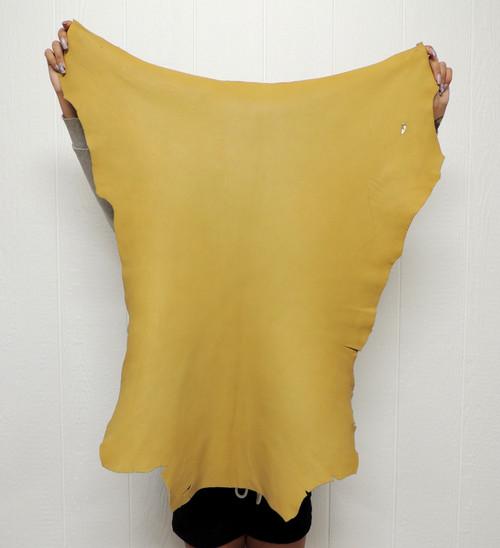 Buckskin Leather - Grain - Coffee - 2.75-3.25 oz. - 6.75 Square Feet (Hide #1-8)