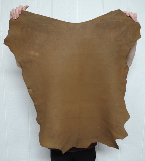 Buckskin Leather - Grain - Saddle - 2-3 oz. - 5.5 Square Feet (Hide #2-5)