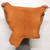 Buckskin Leather - Grain - Acorn - 2.0-2.5 oz. - 3.5 Square Feet (Hide #3-26)