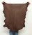 CHOCOLATE SHEEPSKIN Leather Hide for Native American SASS Western Crafts Buckskins Cosplay Renfaire SCA LARP Garb Costumes Laces Medicine Bags Laces Deer Antler Mounts 1-67