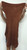 COCOA DEERSKIN Leather Hide for Native American Crafts Buckskins Cosplay LARP Costumes Laces Medicine Bags 1-58
