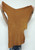 Deerskin Leather - Suede Split - Cinnamon - 1.5-2.25 oz. - 3.5 Square Feet  (Hide #1-31)