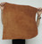 Buffalo Leather - Suede Split - Acorn - 4-6 oz. - 2.75 Square Feet (Hide #2-34)