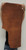 Buffalo Leather - Suede Split - Acorn - 4-6 oz. - 3.0 Square Feet (Hide #2-31)