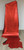 METALLIC RED OSTRICH Cowhide Leather for Purses Chaps Wallets Bracelets Earrings Journal Covers Crafts Upholstery 5-60