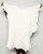 LARGE 9-10SF WHITE OIL TANNED Buckskin Leather Hide for Native American SCA SASS LARP Crafts Regalia Buckskin Clothing Pipe Flute Bags Costumes Purses