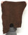 Deerskin Leather - Suede Split - Chocolate - 4-5 oz. - 5.25 Square Feet  (Hide #2-8)