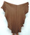 Deerskin Leather - Full Grain - Chocolate - 2-3 oz. - 10.25 Square Feet  (Hide #deer7-20)