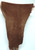 Deerskin Leather - Suede Split - Cocoa - 1.5-2.25 oz. - 5.5 Square Feet  (Hide #1-36)