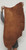 Buffalo Leather - Suede Split - Acorn - 4-6 oz. - 5.25 Square Feet (Hide #2-23)
