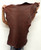 Buckskin Leather - Waxed Grain - Distressed Brown - 2.0-2.5 oz. - 4.0 Square Feet (Hide #1-16)