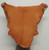Buckskin Leather - Grain - Acorn - 2.0-2.5 oz. - 4.25 Square Feet (Hide #3-192)
