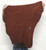 Deerskin Leather - Split Suede - Whiskey Brown - 2-3 oz. - 4.0 Square Feet  (Hide #7-18)