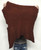 Deerskin Leather - Split Suede - Whiskey Brown - 2-3 oz. - 4.25 Square Feet  (Hide #7-7)