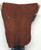 Deerskin Leather - Split Suede - Whiskey Brown - 2-3 oz. - 4.75 Square Feet  (Hide #7-26)