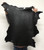 Soft Sheepskin Leather Hide- Full Grain - Black - 2-3 oz. - 4.25 Square Feet (Hide #1-29)