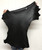 Soft Sheepskin Leather Hide- Full Grain - Black - 2-3 oz. - 5.5 Square Feet (Hide #1-28)