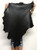 Soft Sheepskin Leather Hide- Full Grain - Black - 2-3 oz. - 5.25 Square Feet (Hide #1-21)