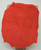 Red Soft Suede Garment Leather Hide, Chrome Tanned, 2-3 oz., 5-7 Square Feet