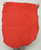 Soft Suede Leather Hide - RED - 2-3 oz.  5-7 Square Feet each