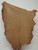 Bomber Brown Full Grain Buckskin Leather Hide - Soft 3-3.5 oz - Ideal for Jackets, Pants, Bags, Regalia & Leathercraft
