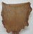 Bomber Brown Full Grain Buckskin Leather Hide - Soft 3-3.5 oz - Ideal for Jackets, Pants, Bags, Regalia & Leathercraft
