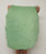 Sage green soft suede leather hide, 2–3 oz., 5.75 square feet, individually photographed full hide for leathercraft and garment projects.