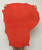 Red Soft Suede Leather Hide - 2-3 oz. - 5.75 Square Feet (Hide #1-13)