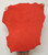 Red Soft Suede Leather Hide - 2-3 oz. - 6.5 Square Feet (Hide #1-14)