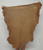 Bomber Brown Full Grain Buckskin Leather Hide – 3–4 oz. – 7.25 Square Feet (Hide # 1-39)