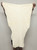Deerskin Craft Leather - Full Grain - White - 2-3 oz. - 4.75 Square Feet  (Hide #1-57)