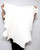 Buckskin Leather - Full Grain - White - 2.25–3.25 oz. - 6.5 Square Feet - (Hide # 4-25)