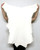 Buckskin Leather - Full Grain - White - 2.25–3.25 oz. - 6.25 Square Feet - (Hide # 4-39)