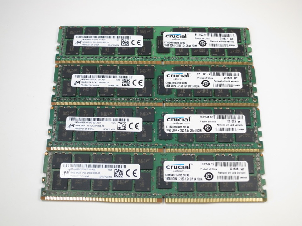 CT4K16G4RFD4213 CRUCIAL 64GB DDR4 2133 ECC REG RDIMM KIT