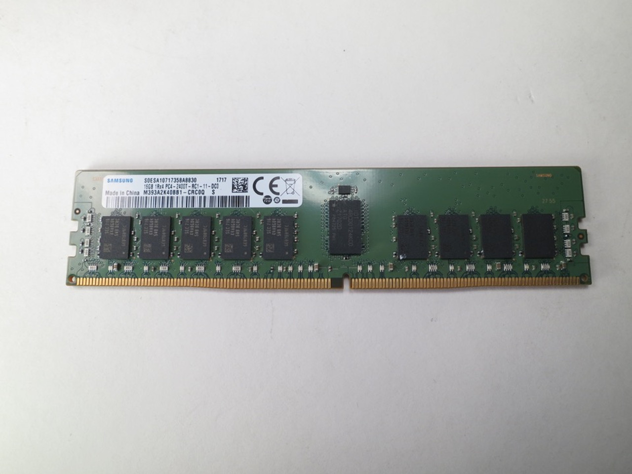 M393A2K40BB1-CRC0Q SAMSUNG 16GB DDR4 2400 ECC REGISTERED SINGLE