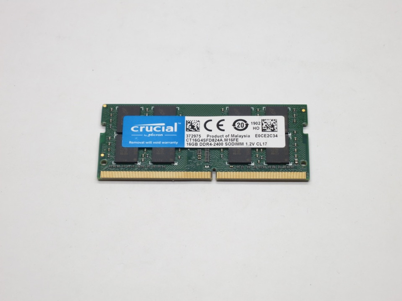 CRUCIAL 16GB DDR4 2400 SODIMM 2Rx8 CL17 PC4-19200 1.2V 260-PIN