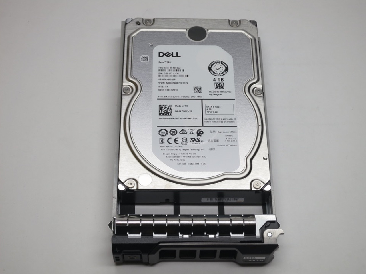 400-AEGK DELL 4TB 7.2K SATA 3.5