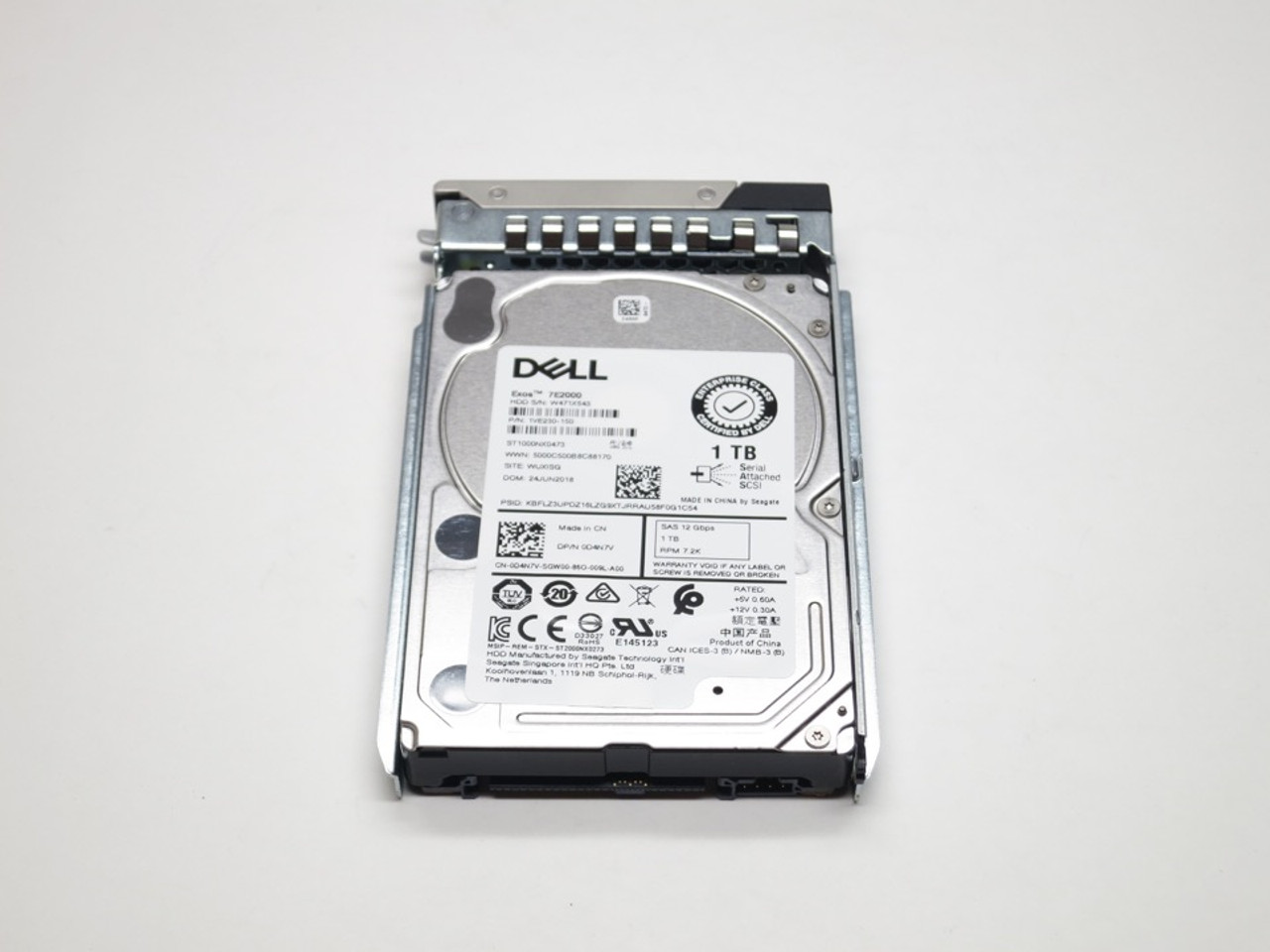 D4N7V DELL 1TB 7.2K SAS 2.5