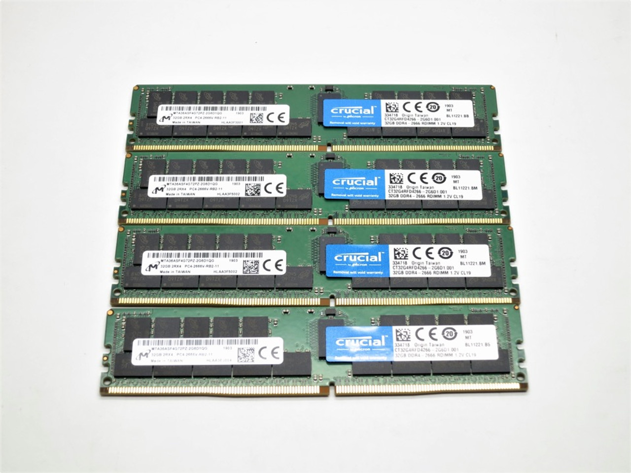 CT4K32G4RFD4266 CRUCIAL 128GB KIT DDR4 2666 RDIMM 2Rx4 PC4-21300