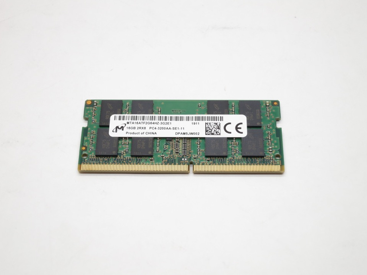 CT16G4SFD832A CRUCIAL 16GB DDR4 3200 SODIMM 2Rx8 CL22 PC4-25600 1.2V  260-PIN SDRAM MODULE - Aeon Micro Inc