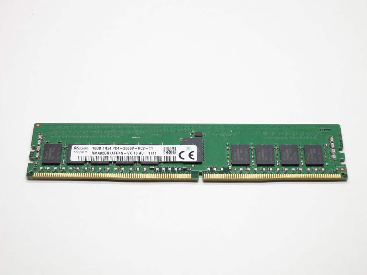 HMA82GR7AFR4N-VK HYNIX 16GB DDR4 2666 RDIMM 1Rx4 CL19 PC4-21300 1.2V  288-PIN SDRAM MODULE