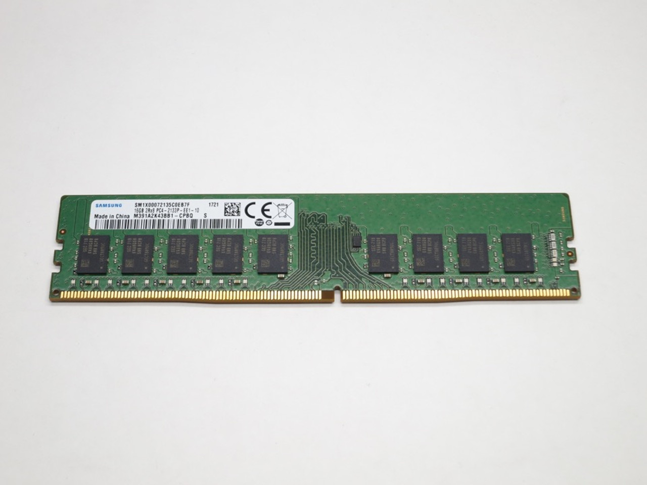 M391A2K43BB1-CPB SAMSUNG 16GB DDR4 2133 EUDIMM 2Rx8 ECC UNBUFFERED ...