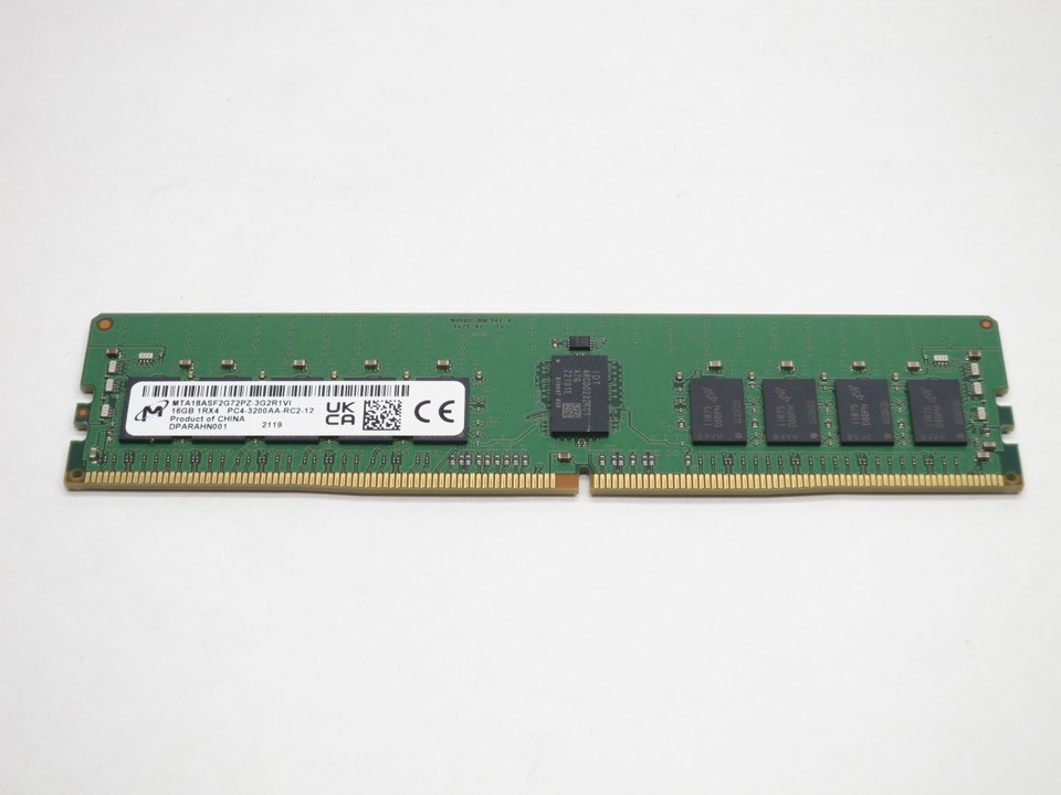 MTA18ASF2G72PZ-3G2J3 MICRON 16GB DDR4 3200 RDIMM ECC REG RAM