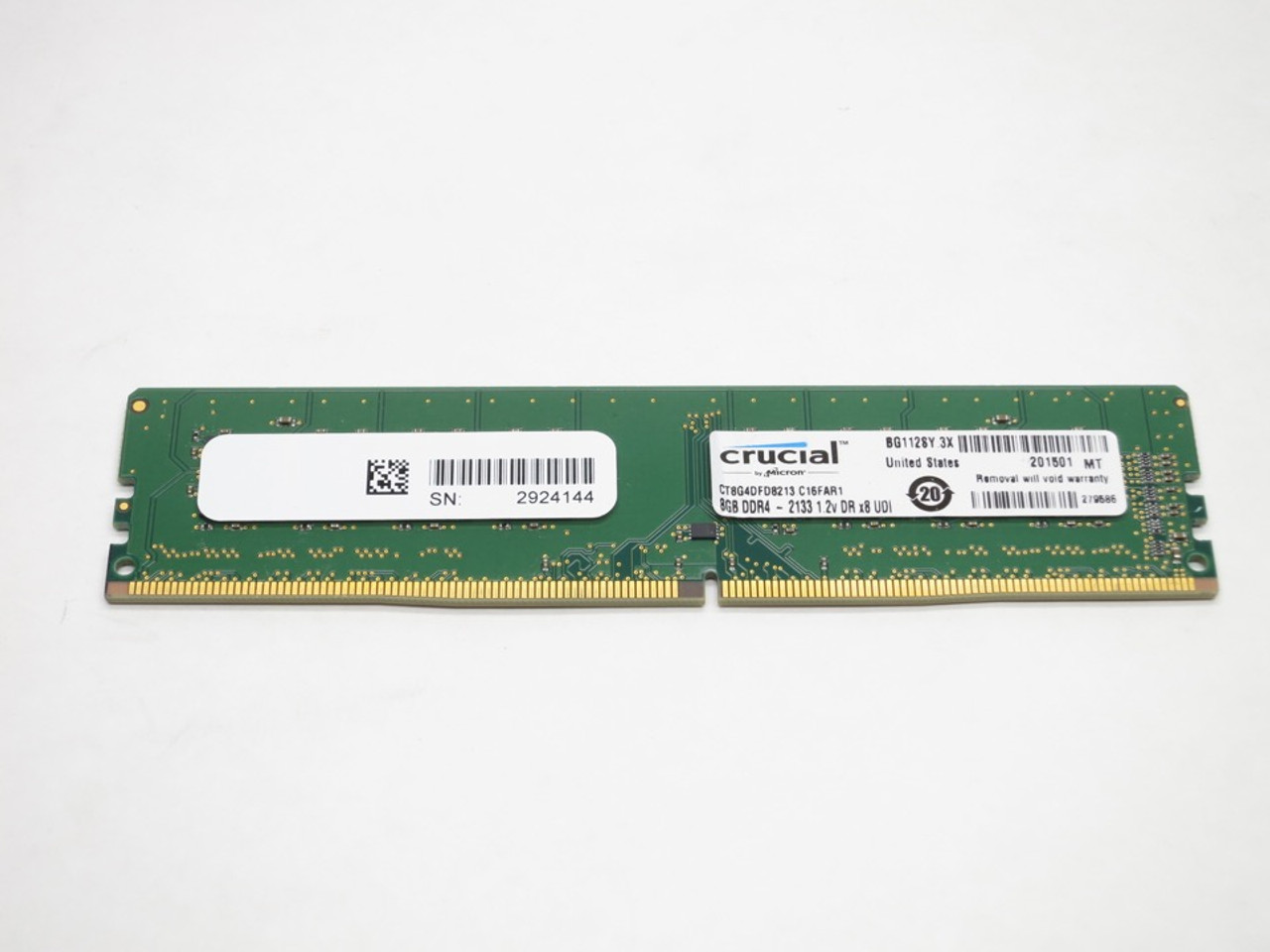 Crucial 2133 store ddr4 8gb