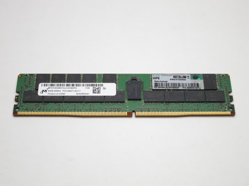 809085-091 HPE 64GB DDR4 2400 LRDIMM ECC REG 4Rx4 SERVER MEMORY 805358-B21